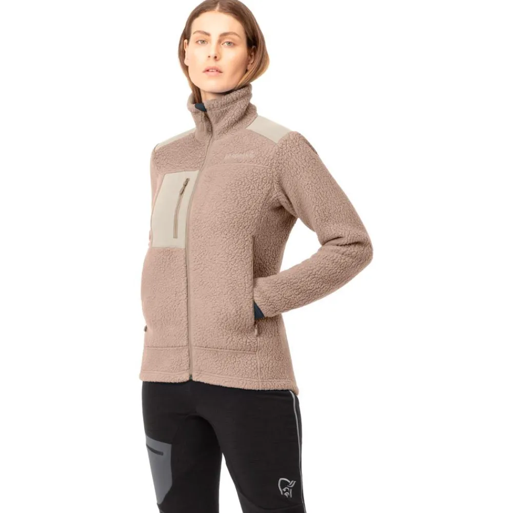 Polaire Trollveggen Thermal Pro Jkt W Winter Twig Femme Polaire Femme|Veste De Ski