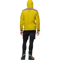 Best Polaire Trollveggen Warm 3 Zip Hood M's Golden Palm Homme Polaire Homme|Veste De Ski