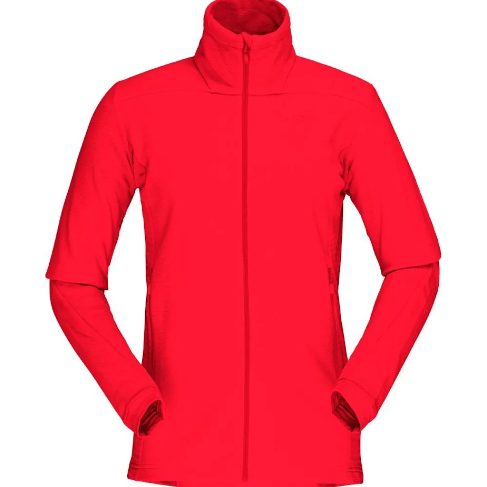 Sale Polaire Women's Falketind Warm1 True Red Femme Polaire Femme|Veste De Ski
