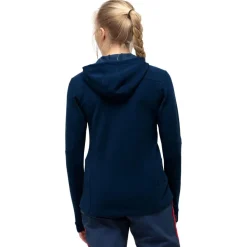 Polaire Femme|Veste De Ski<Norrona Polaire Women's Falketind Warmwool2 Stretch Zip Hood Indigo Night