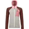 Polaire Femme|Veste De Ski<Ortovox Polaire Fleece Gp Classic Knit Hoody Dawn Rose
