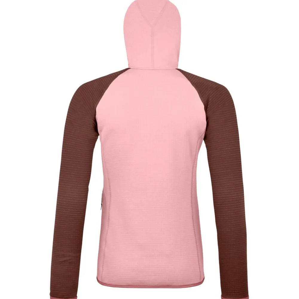 Polaire Femme|Veste De Ski<Ortovox Polaire Fleece Gp Classic Knit Hoody Dawn Rose