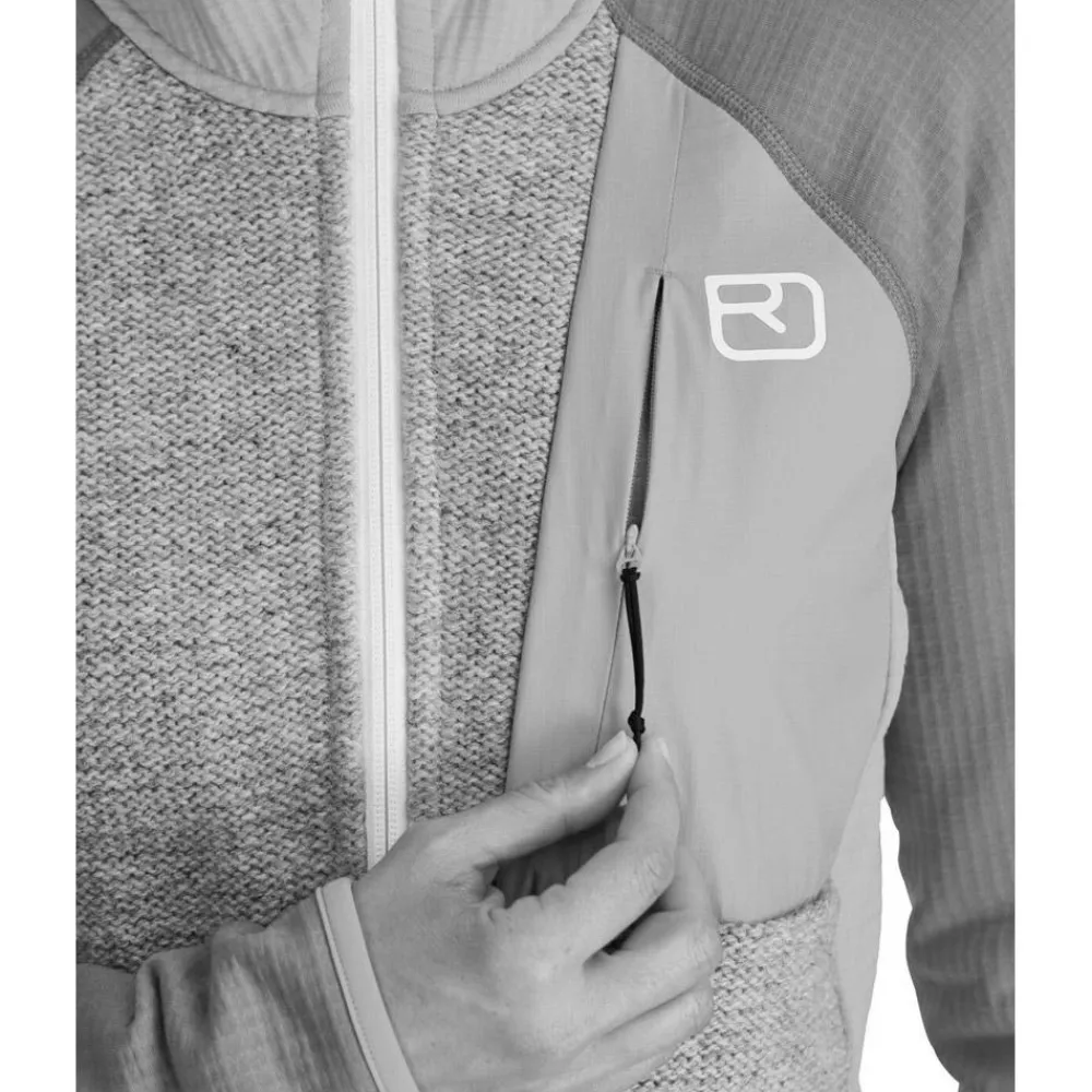 Polaire Femme|Veste De Ski<Ortovox Polaire Fleece Gp Classic Knit Hoody Dawn Rose