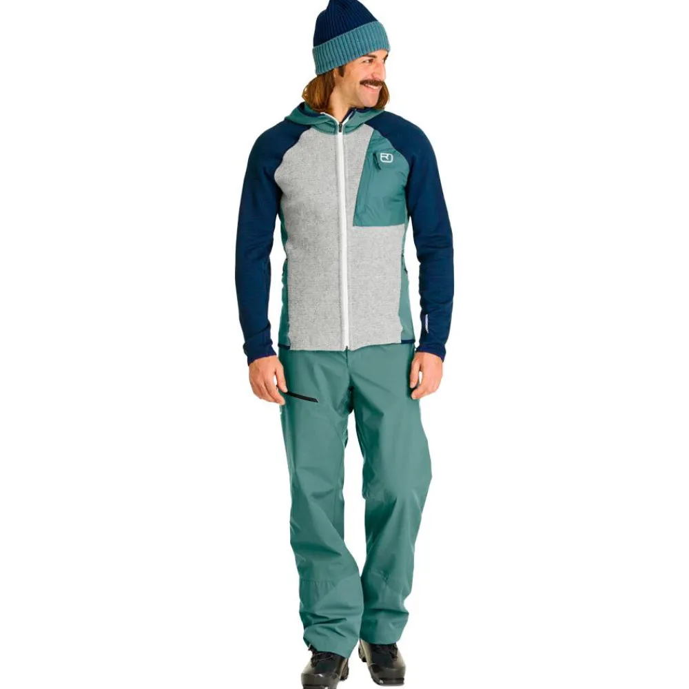Outlet Polaire Fleece Gp Classic Knit Hoody Dark Arctic Grey Homme Polaire Homme|Veste De Ski