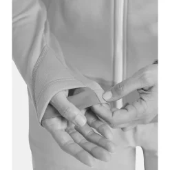 New Polaire Fleece Light Jacket W White Chalk Femme Polaire Femme|Veste De Ski