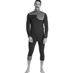 Veste De Ski|Polaire Homme<Ortovox Polaire Fleece Light Zip Neck M Black Raven
