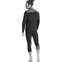 Veste De Ski|Polaire Homme<Ortovox Polaire Fleece Light Zip Neck M Black Raven