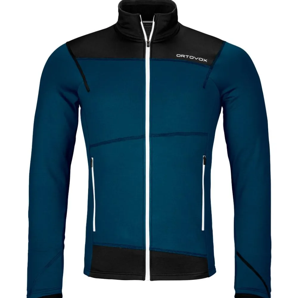 New Polaire Fleece Light Jacket M Deep Ocean Homme Veste De Ski|Polaire Homme
