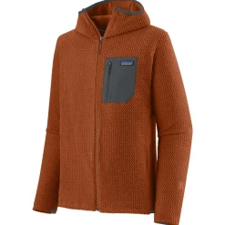 Veste De Ski|Polaire Homme<Patagonia Polaire M's R1 Air Full-Zip Hoody Robin Brown