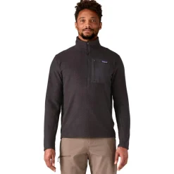 Online Polaire M's R1 Air Zip Neck Black Homme Veste De Ski|Polaire Homme