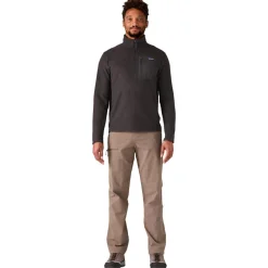 Online Polaire M's R1 Air Zip Neck Black Homme Veste De Ski|Polaire Homme