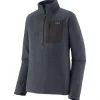 Veste De Ski|Polaire Homme<Patagonia Polaire M's R1 Air Zip Neck Smolder Blue
