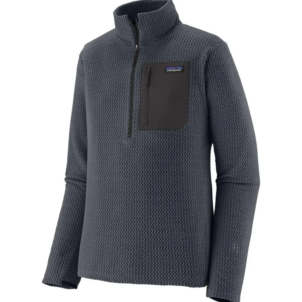 Veste De Ski|Polaire Homme<Patagonia Polaire M's R1 Air Zip Neck Smolder Blue