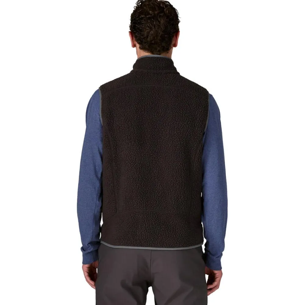 Polaire Homme|Veste De Ski<Patagonia Polaire M's Retro Pile Vest Black Forge Grey