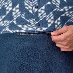 Sale Polaire M's Retro Pile 1/2 Snap Pullover New Navy Homme Polaire Homme|Veste De Ski