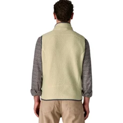 Best Polaire M's Retro Pile Vest Pelican Smolder Blue Homme Veste De Ski|Polaire Homme