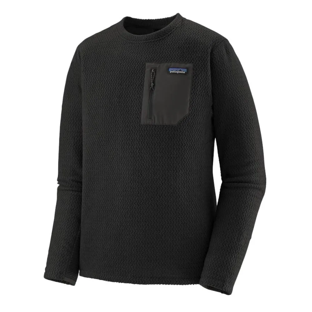 Polaire Men's R1 Air Crew Black Homme Veste De Ski|Polaire Homme