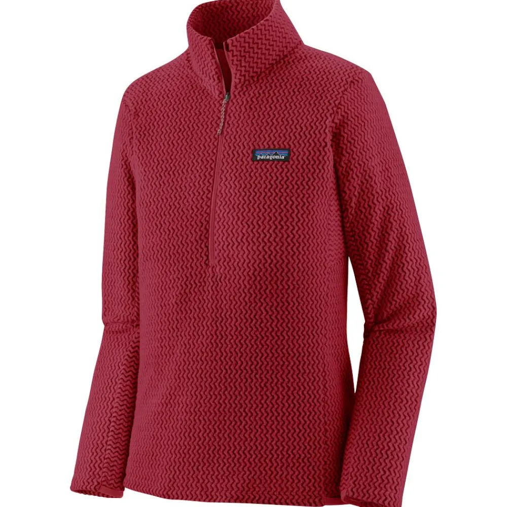Polaire Femme|Veste De Ski<Patagonia Polaire R1® Air Zip-Neck Marion Red