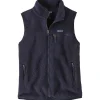 Best Polaire Retro Pile Vest Sunken Blue Femme Polaire Femme|Veste De Ski