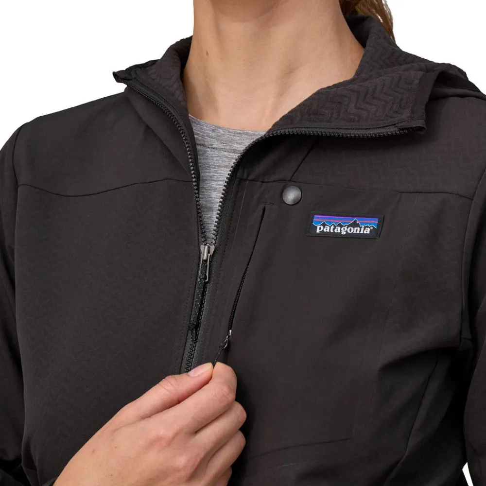 Discount Polaire W R1 CrossStrata Hoody Black Femme Polaire Femme|Veste De Ski