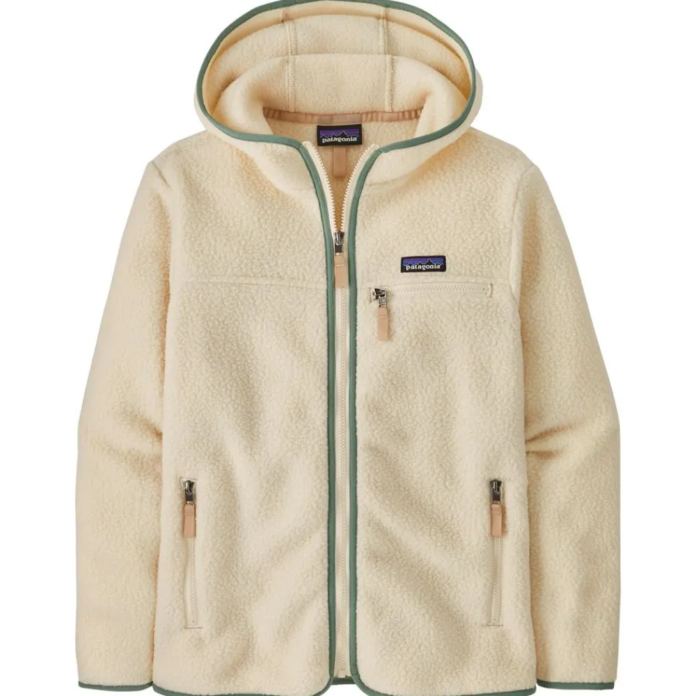 Best Polaire Women's Retro Pile Hoody Natural Ellwood Green Femme Veste De Ski|Polaire Femme