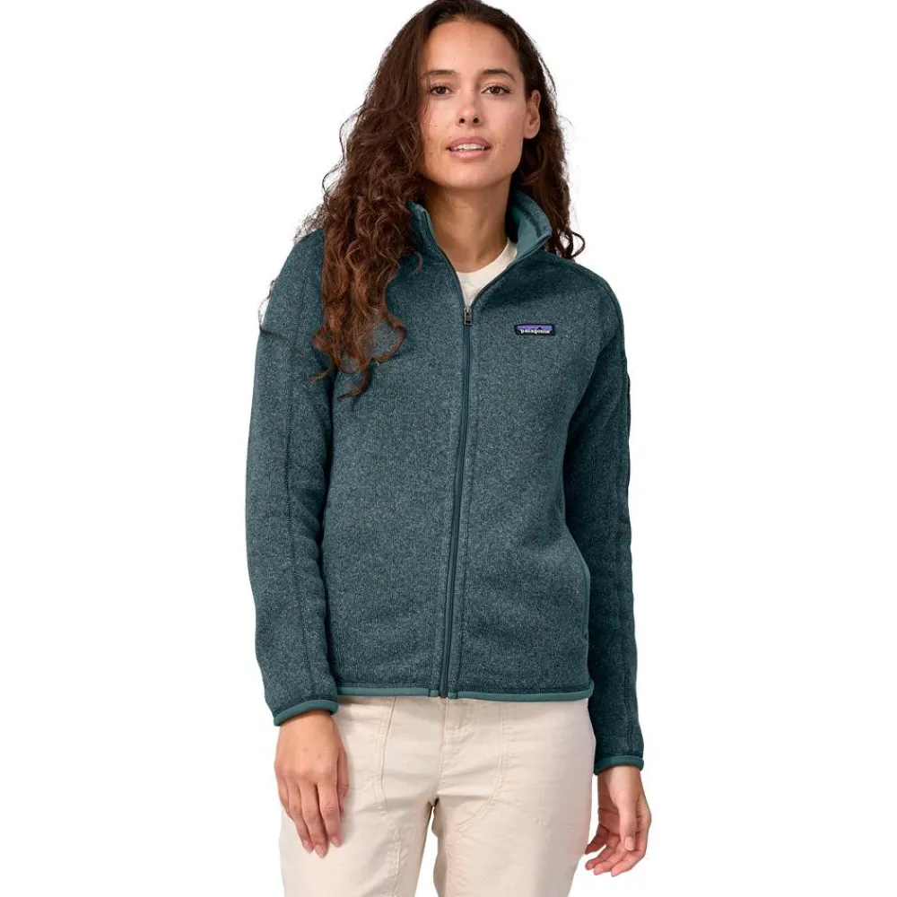 Hot Polaire W's Better Sweater Jacket Nouveau Green Femme Veste De Ski|Polaire Femme