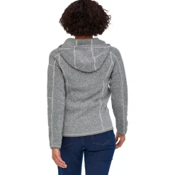 Sale Polaire W's Better Sweater Hoody Birch White Femme Polaire Femme|Veste De Ski