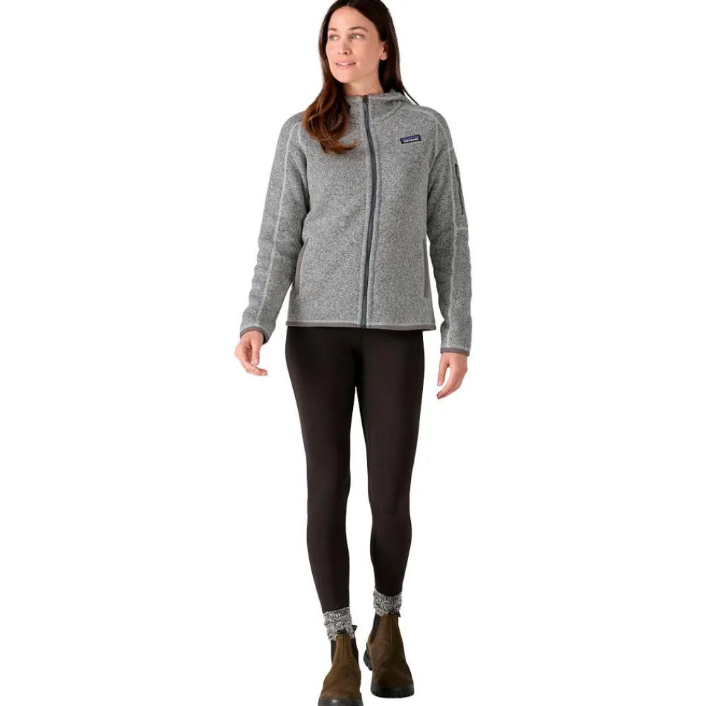 Sale Polaire W's Better Sweater Hoody Birch White Femme Polaire Femme|Veste De Ski