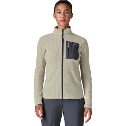 Polaire Femme|Veste De Ski<Patagonia Polaire W's R1 Air Jacket Wool White