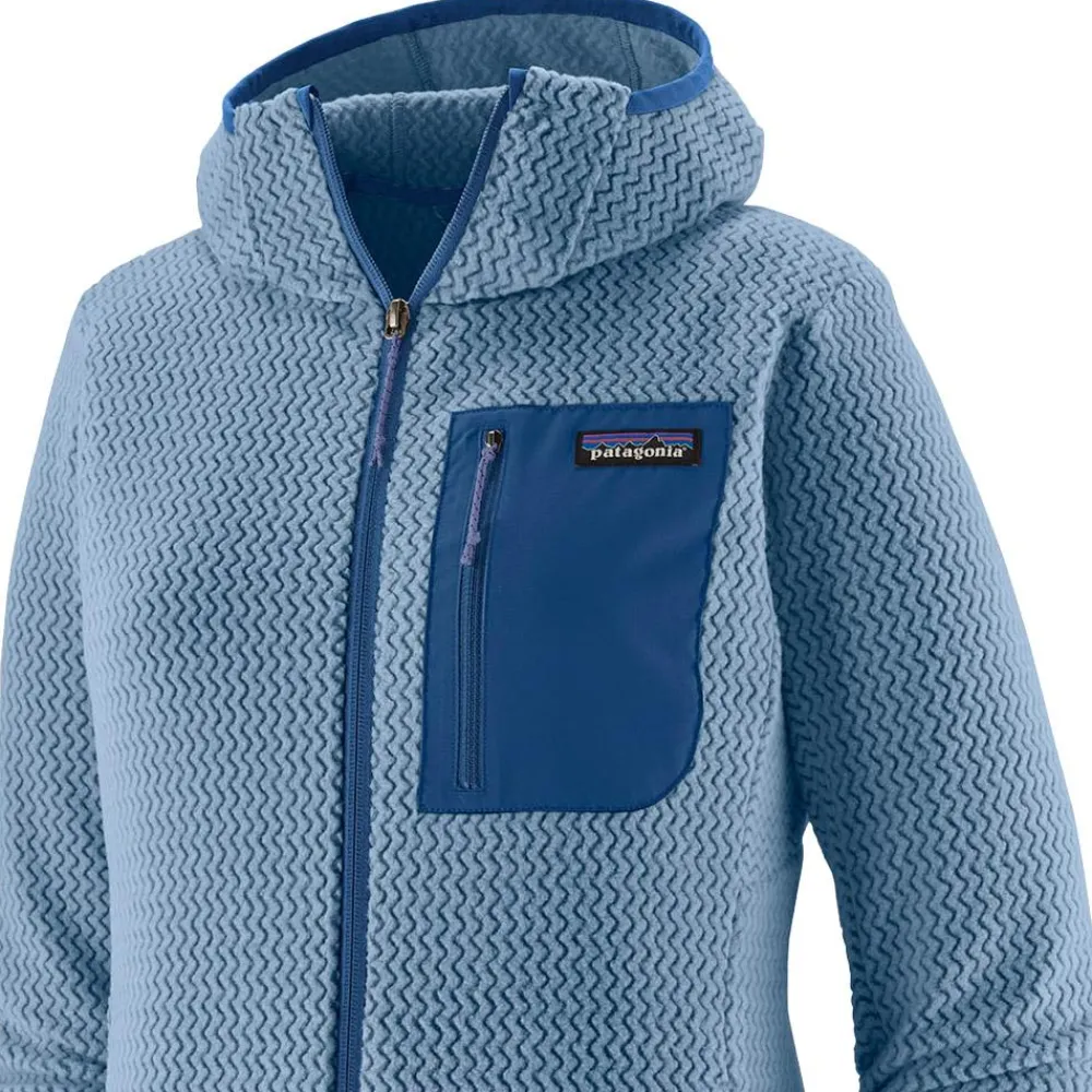 Polaire Femme|Veste De Ski<Patagonia Polaire W's R1 Air Full Zip Hoody Barnacle Blue