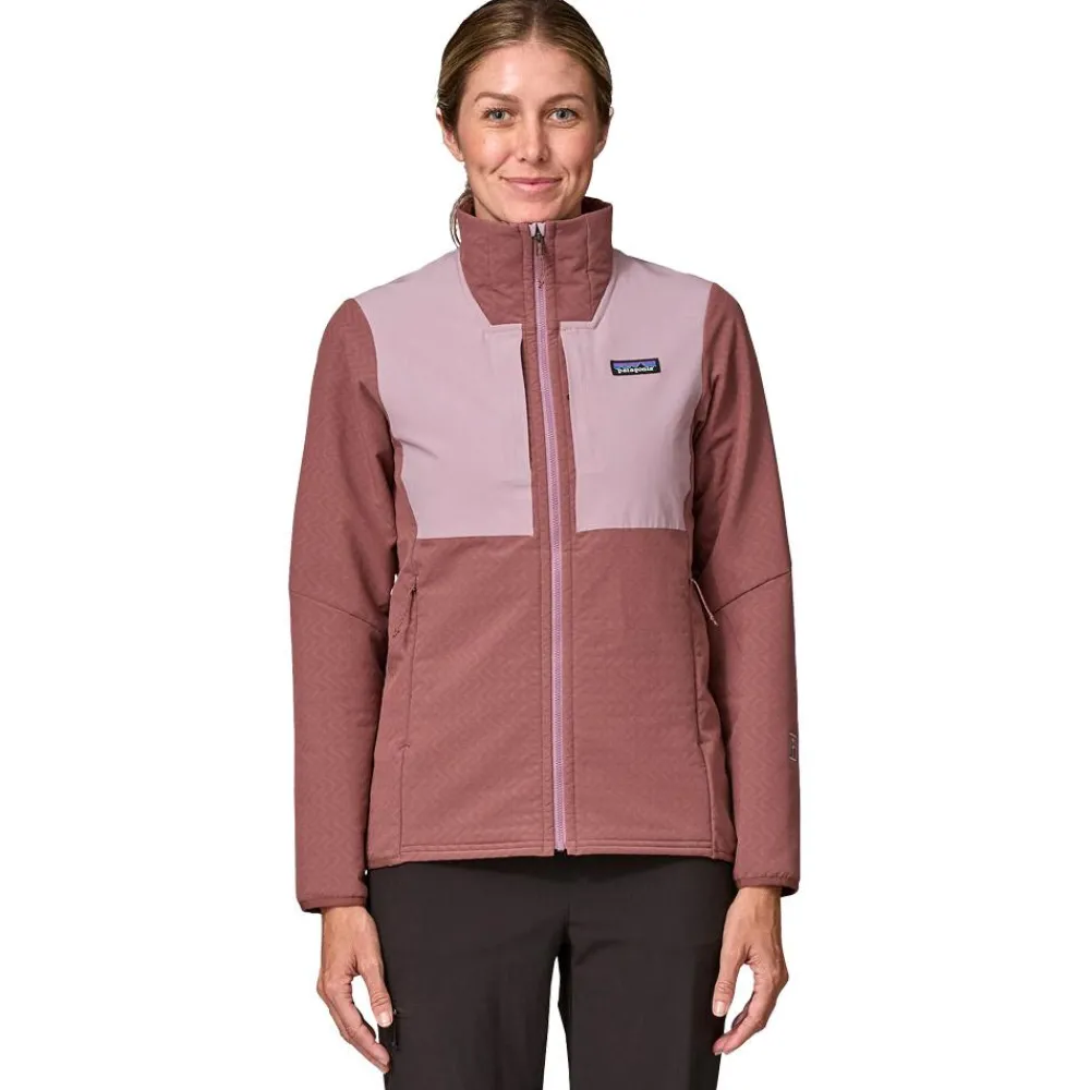 Polaire W's R2 Crossstrata Jkt Dulse Mauve Femme Polaire Femme|Veste De Ski