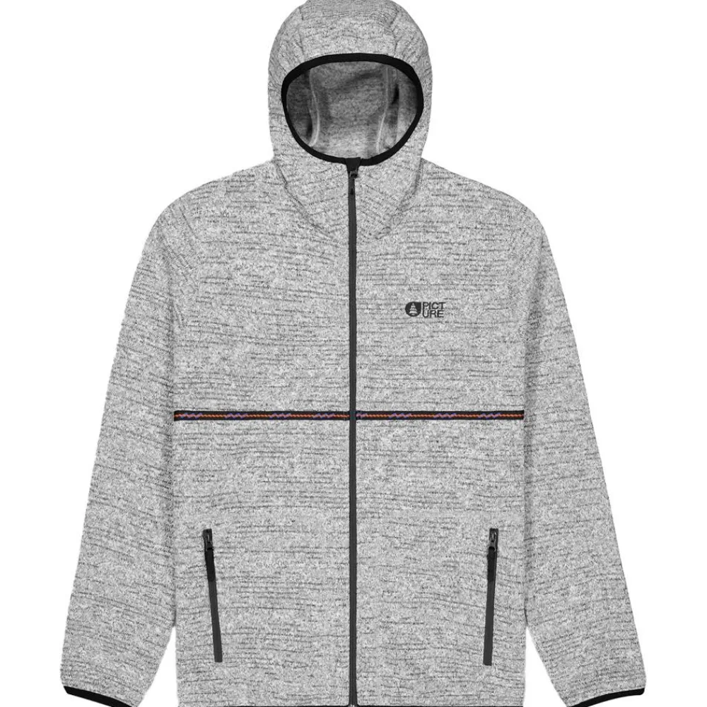 Sale Polaire Ambroze Fleece Grey Melange Homme Polaire Homme|Veste De Ski