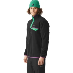 Outlet Polaire Arcca M 1/4 Black Homme Veste De Ski|Polaire Homme