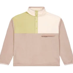 Polaire Arcca W 1/4 Fleece Roebuck Hemp Vanilla Femme Polaire Femme|Veste De Ski