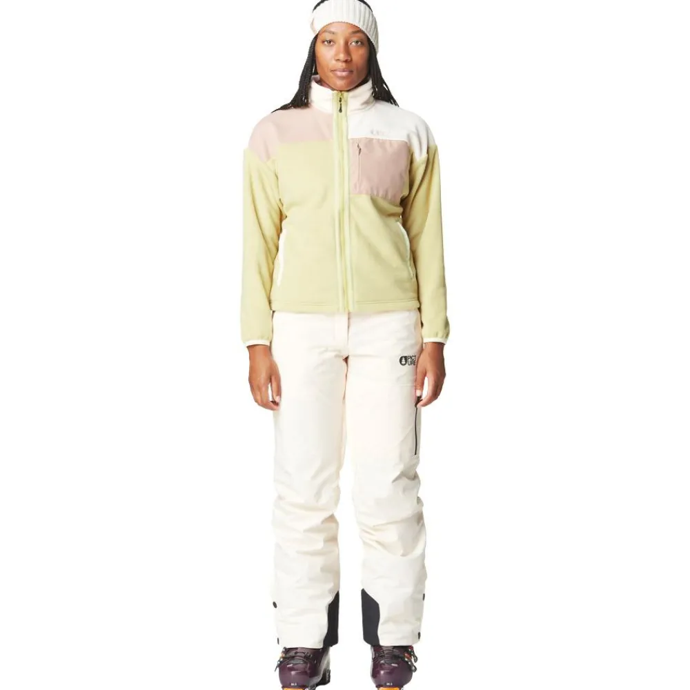 New Polaire Arcca W Full Zip Fleece Hemp Roebuck Vanilla Femme Veste De Ski|Polaire Femme