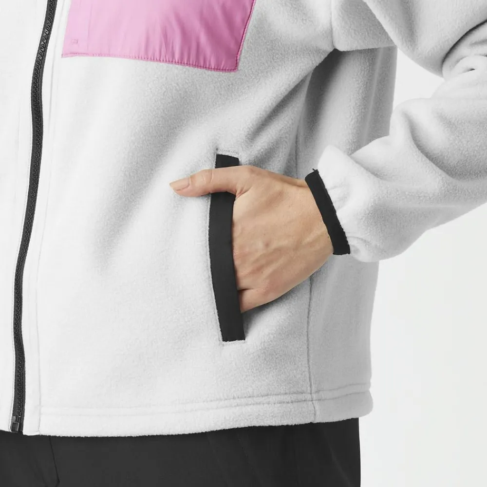 Veste De Ski|Polaire Femme<Picture Polaire Arcca W Full Zip Vapor Grey