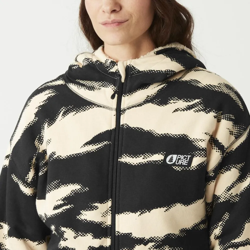Discount Polaire Basement Plush Z Shadow Print Femme Veste De Ski|Polaire Femme