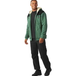 Polaire Homme|Veste De Ski<Picture Polaire Basement Plush Zip Hoodie Smoke Pine