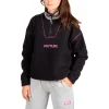 Outlet Polaire Cylla Crop 1/4 Black Femme Veste De Ski|Polaire Femme