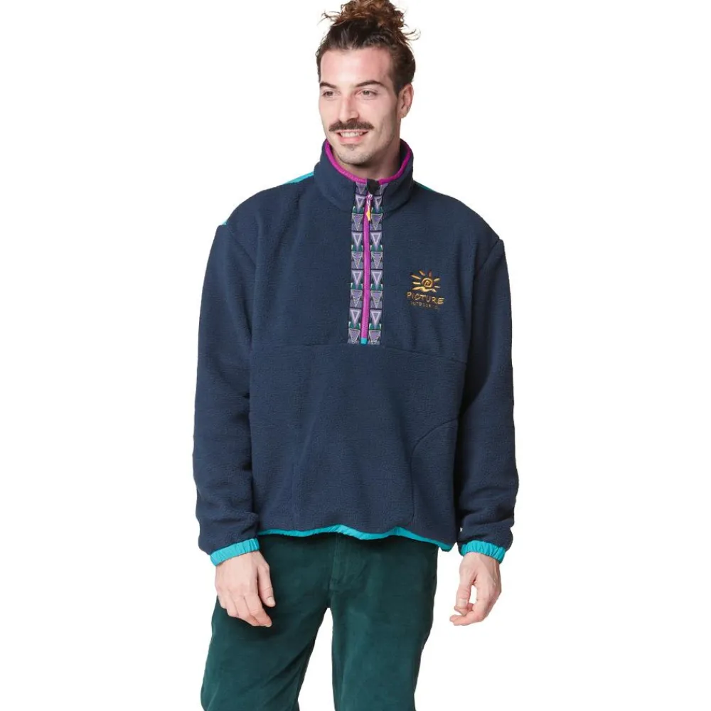 Polaire Gamvik Dark Blue Homme Veste De Ski|Polaire Homme