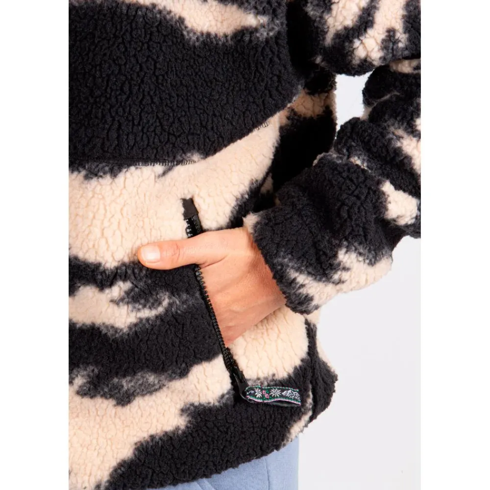 Polaire Femme|Veste De Ski<Picture Polaire Gypsi Zip Shadow Print