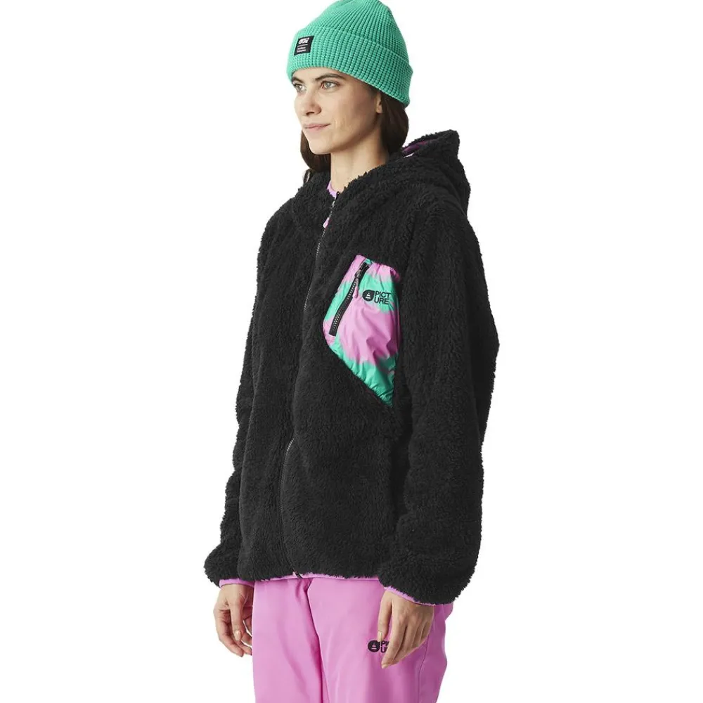 Veste De Ski|Polaire Femme<Picture Polaire Izimo Full Zip Fleece Black