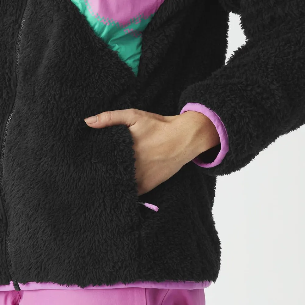 Veste De Ski|Polaire Femme<Picture Polaire Izimo Full Zip Fleece Black