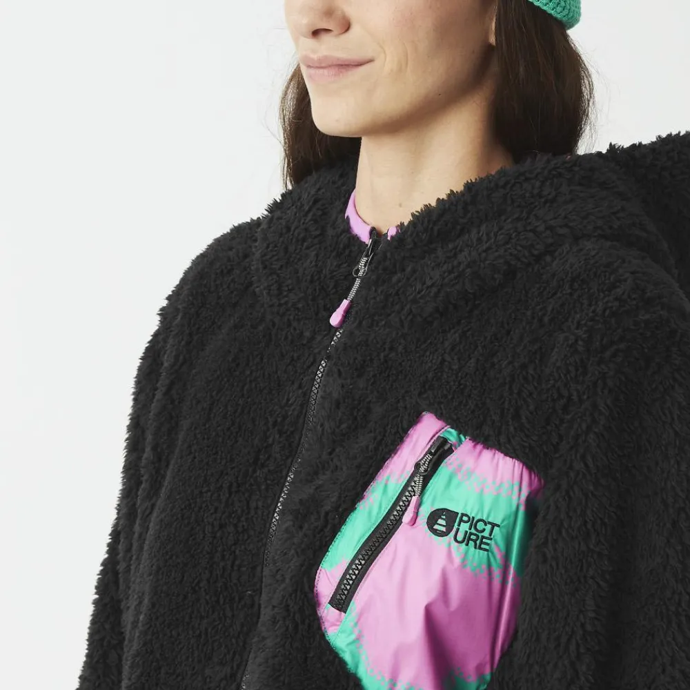 Veste De Ski|Polaire Femme<Picture Polaire Izimo Full Zip Fleece Black