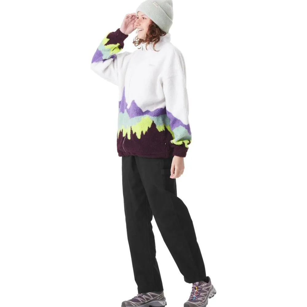 Veste De Ski|Polaire Femme<Picture Polaire Nyss Zip Fleece Purple Mountains