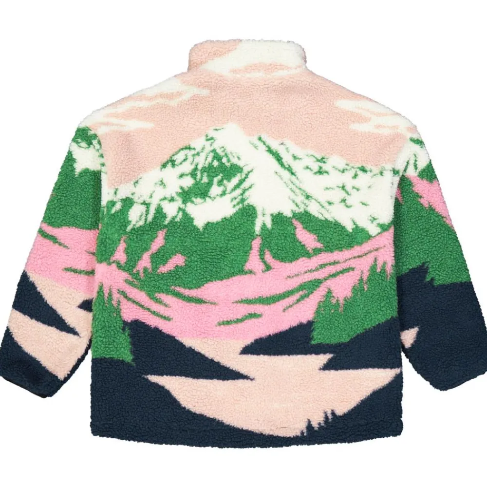Hot Polaire Nyss Zip Fleece Cloudy Landscape Women Femme Polaire Femme|Veste De Ski
