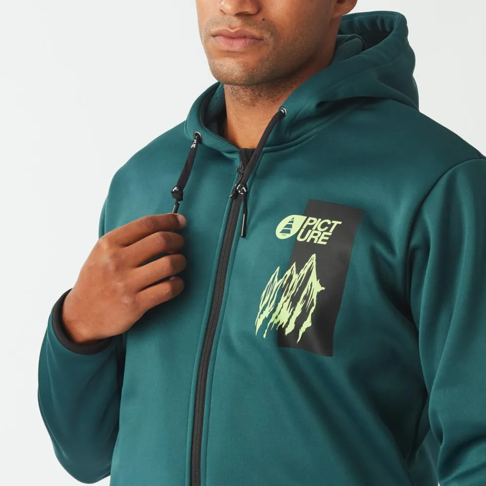 Veste De Ski|Polaire Homme<Picture Polaire Park Zip Tech Deep Water