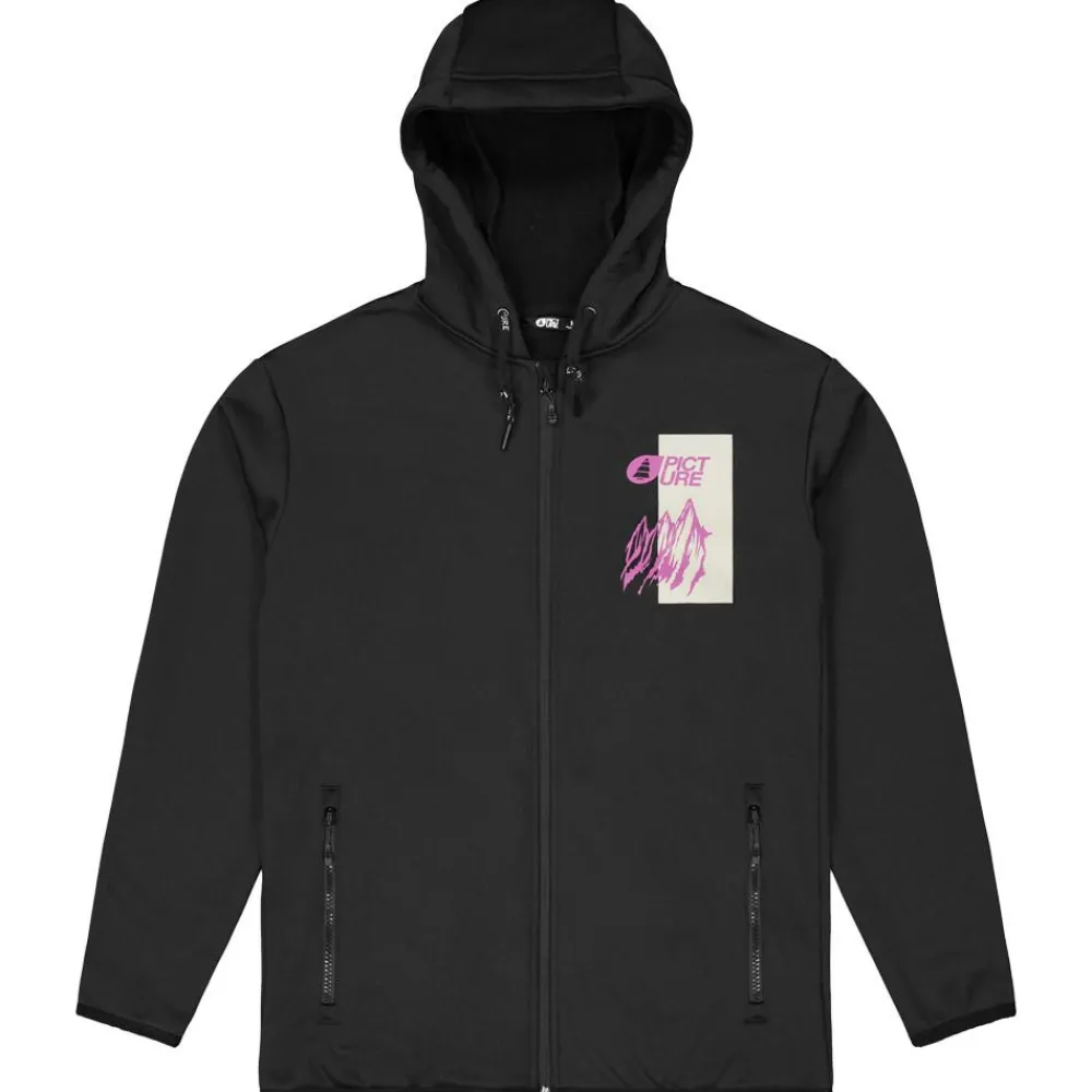Sale Polaire Park Zip Tech Black Homme Veste De Ski|Polaire Homme