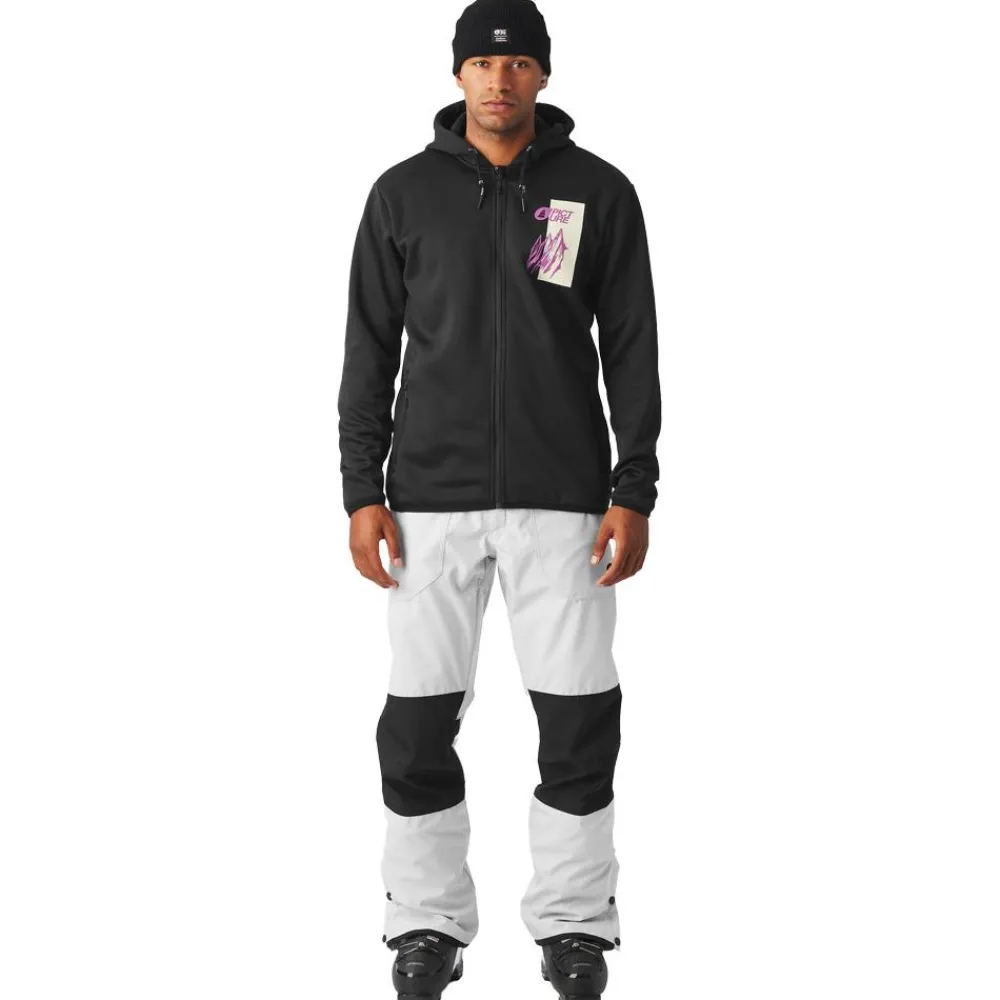 Sale Polaire Park Zip Tech Black Homme Veste De Ski|Polaire Homme
