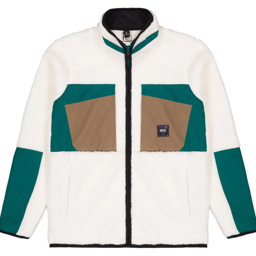 Veste De Ski|Polaire Homme<Picture Polaire Pmbton Zip Fleece Tofu Deep Water